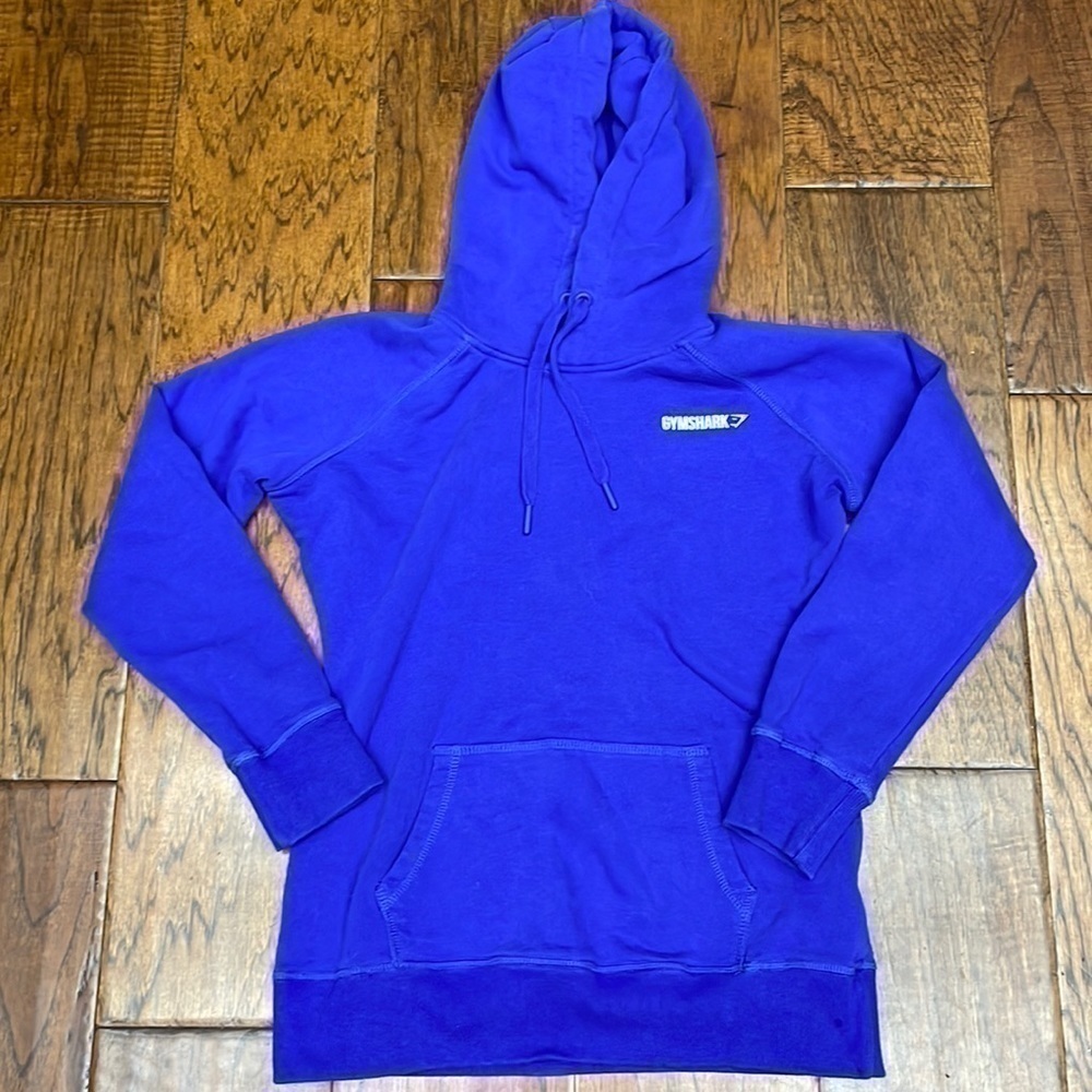 Gymshark training oversized Neptune purple hoodie